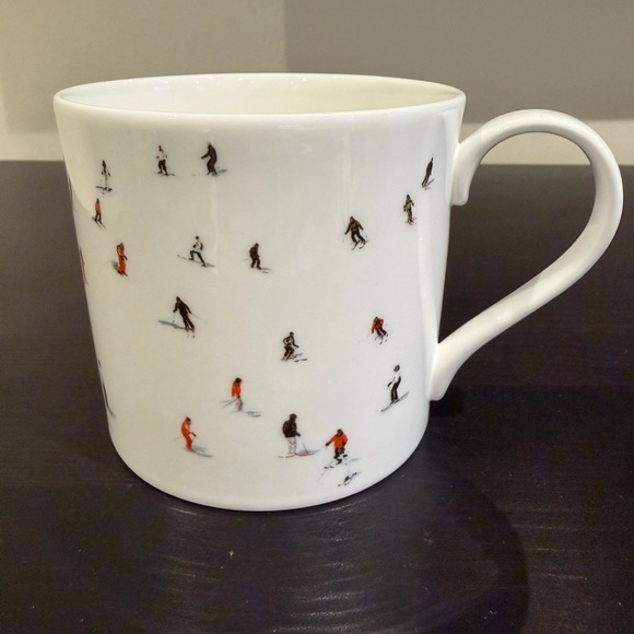 Gorsuch Large Skier Mug by Dede Johnston Never Used!